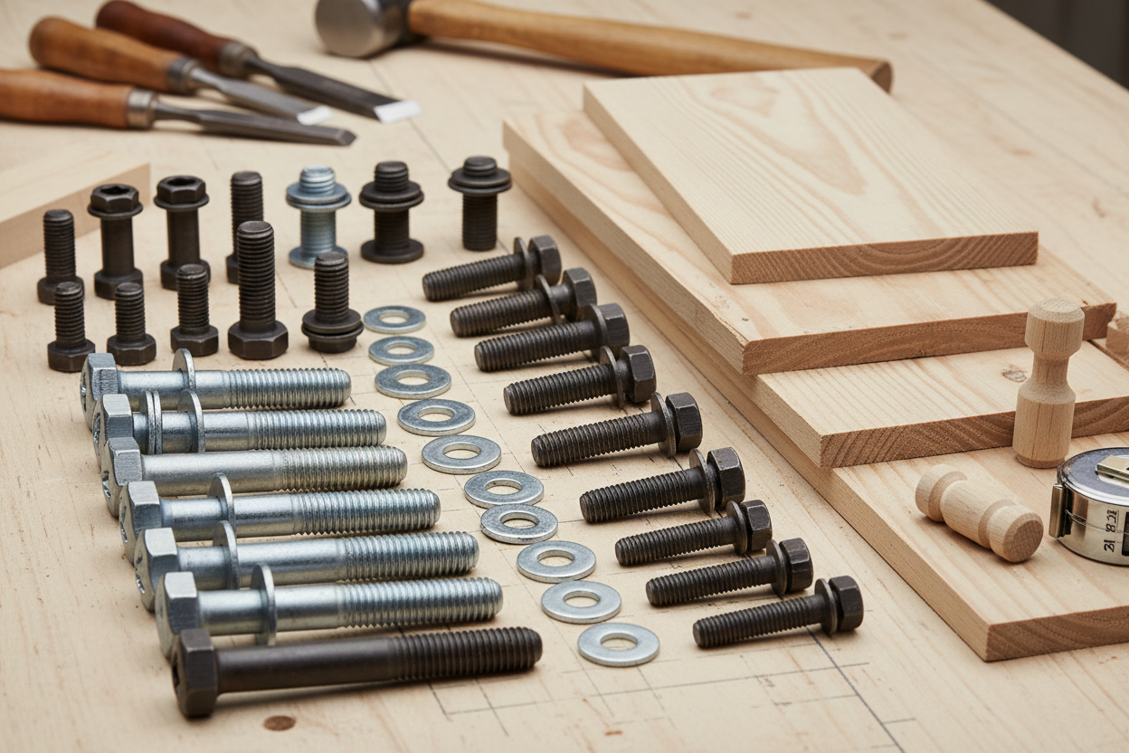 How to Choose the Right Bolt for Wood Projects