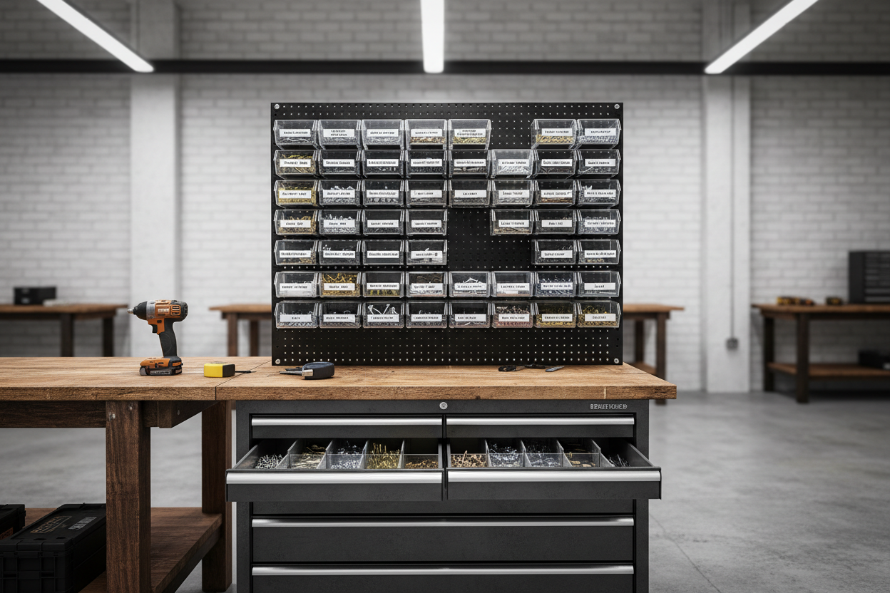 How to Organize Fasteners in Your Workshop