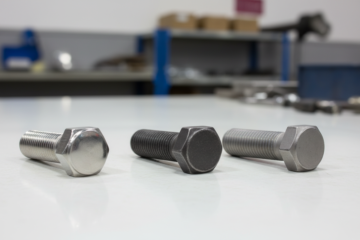 Bolt Materials Explained: Stainless Steel vs Carbon Steel vs Alloy Steel