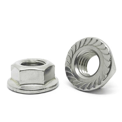 316 Stainless Steel Hex Flange Lock Nuts