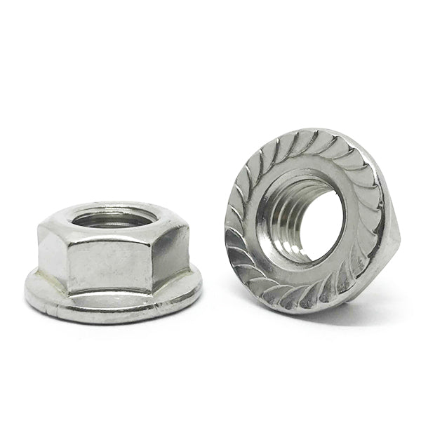 A2-70 Stainless Steel Serrated Flange Nuts