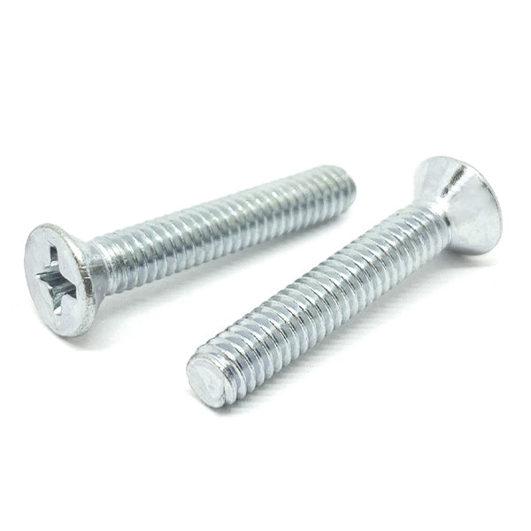 Grade 2 Phillips Flat Head Machine Screws