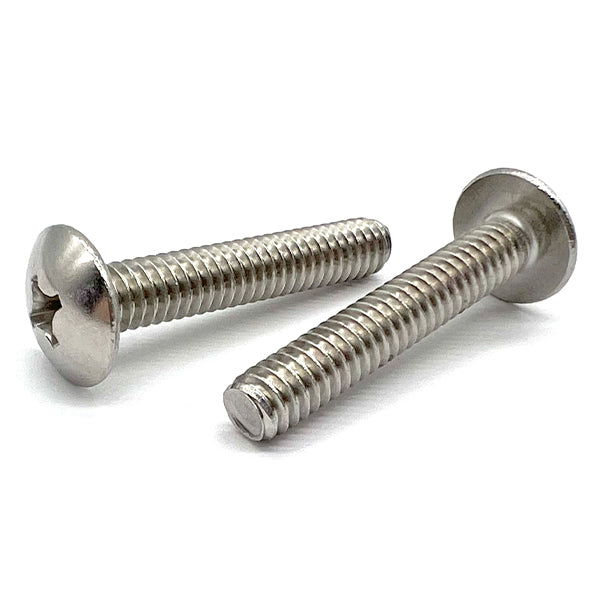316 Stainless Steel Phillips Truss Head Machine Screws
