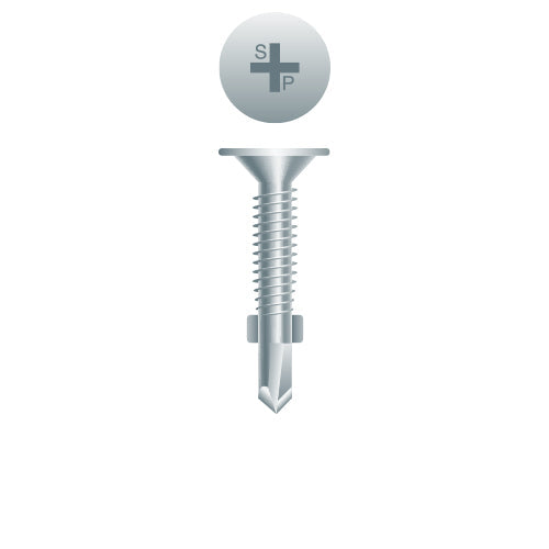 Strong-Point Self Drilling Wafer Head Screws