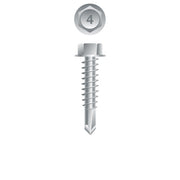 #10 Strong-Point Hex Washer Head 10-16 x 1, 410 Stainless Steel