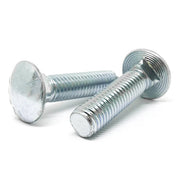 5/8-11x6" Grade 5 Round Head Square Neck Carriage Bolts Zinc
