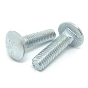 1/4-20x4" A307 Grade A Carriage Bolts Zinc
