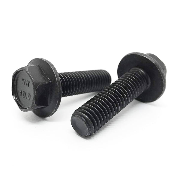 M16-2.0x45 Class 10.9 Hex Flange Bolts Phos & Oil