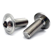 M4-0.7x6 A2-70 Stainless Steel Button Flange Socket Cap Screws