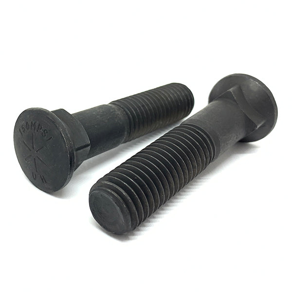 5/8-11x3-1/2" Grade 8 #3 Dome Head Plow Bolts Plain