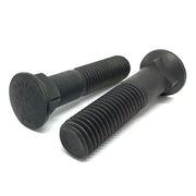 3/4-10x4" Grade 8 #3 Dome Head Plow Bolts Plain