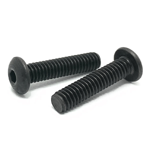 3/8-16x1-1/4" Alloy Button Head Socket Cap Screws Black Oxide