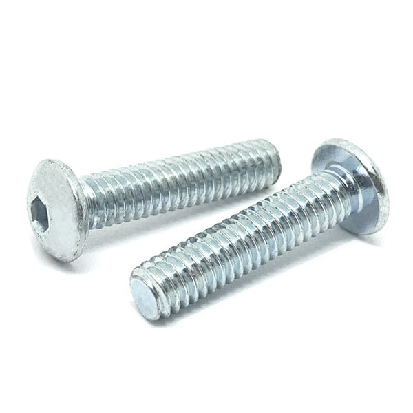 M4-0.7x16 Class 12.9 Alloy Button Socket Head Cap Screws Zinc