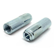 1/4-20" Drop-In Anchor Zinc Clear Steel