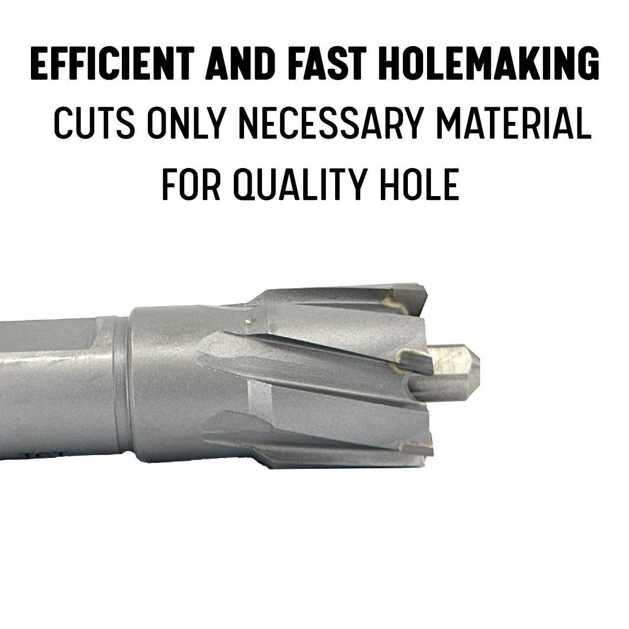 13/16" X 2" Carbide Tipped Annular Cutter with Pilot Pin