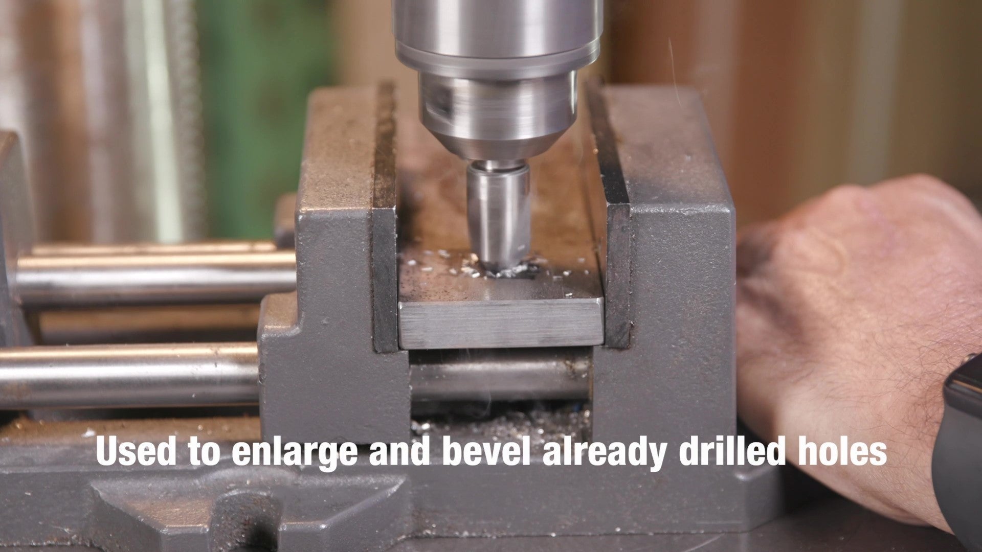 3/8"-100 HSS 6 Flute Chatterless Countersink