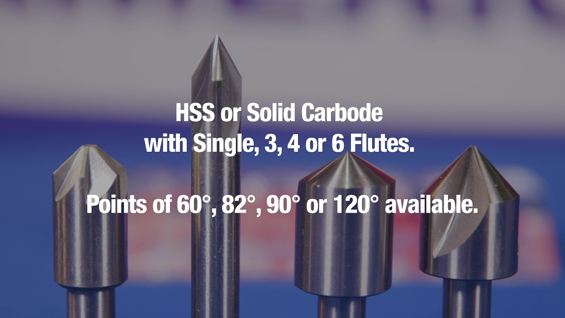 5/8"-82 HSS Single Flute Countersink