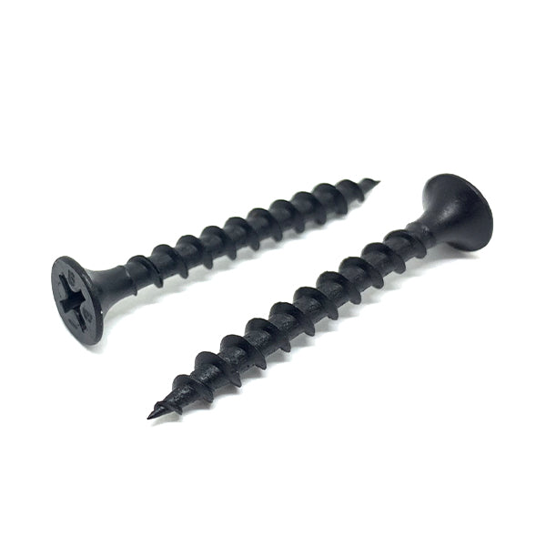 #6-9x1-1/4" Steel Bugle Head Drywall Screws Piercing Point Phos & Oil