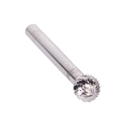 SD-3 3/8" X 5/16" Ball End Carbide Bur 1/4" Shank