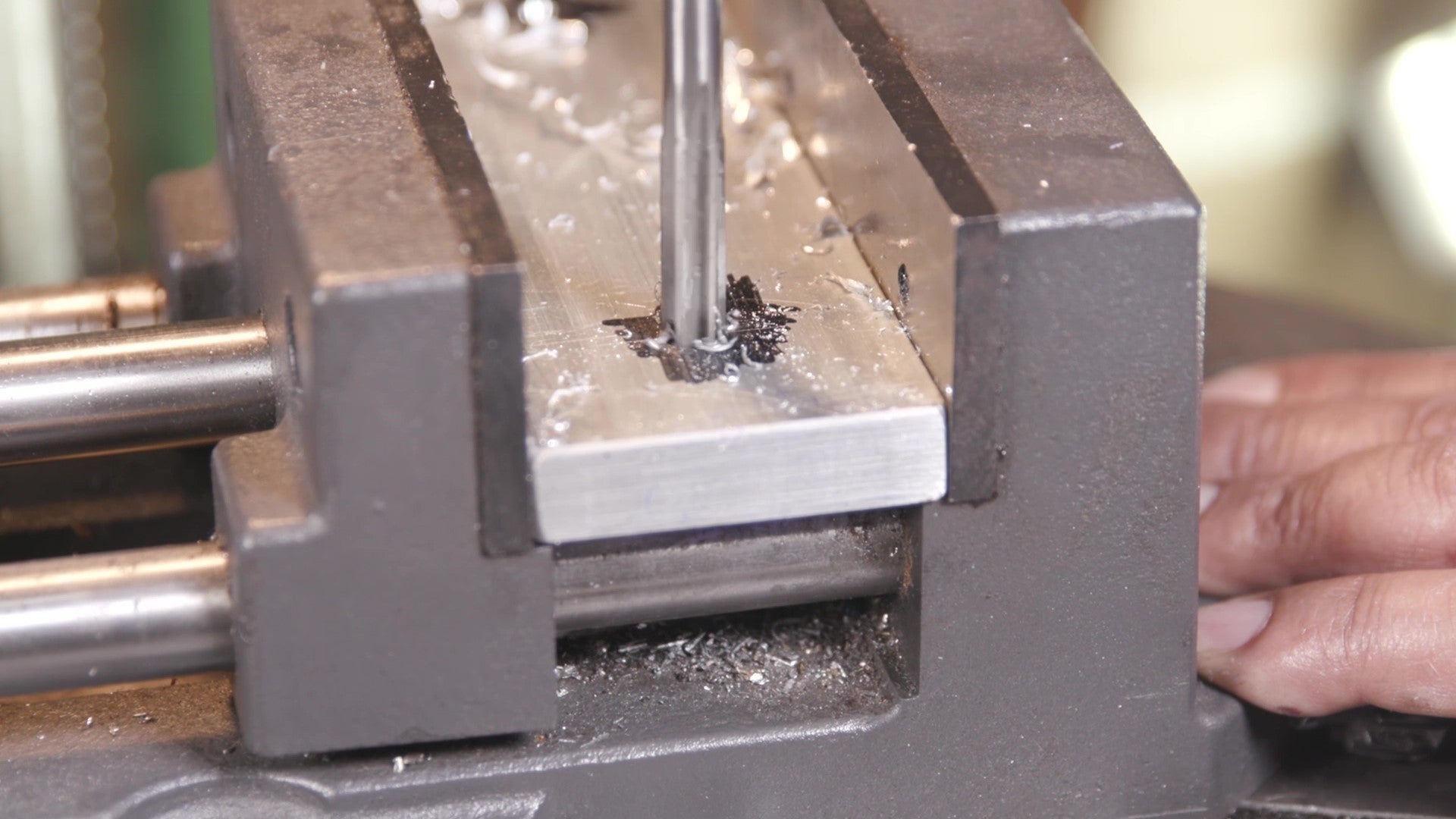 15/32" HSS Straight Shank Straight Flute Chucking Reamer