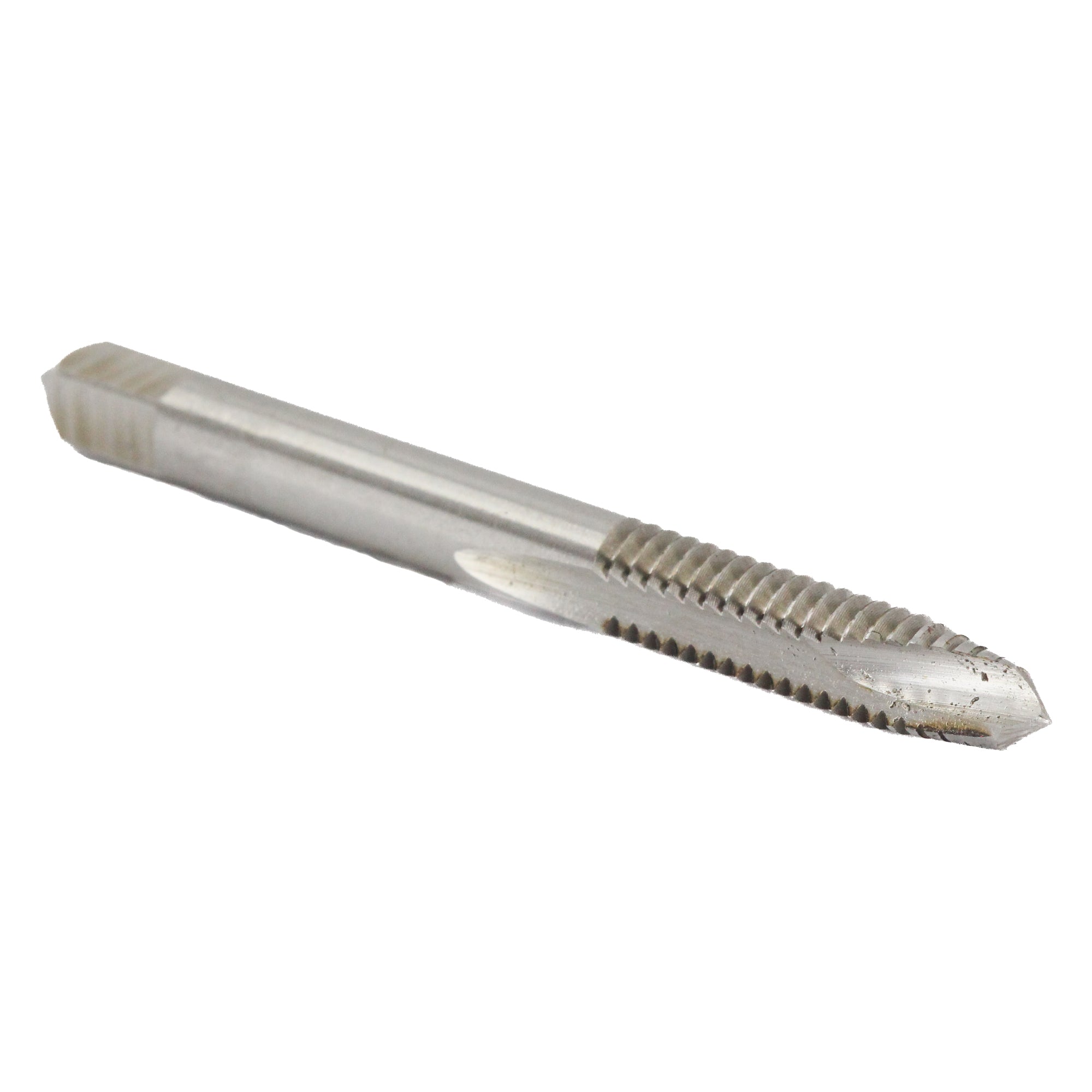 #10-32 UNF Tin-Coated 2 Flute Spiral Point Tap, Tap America