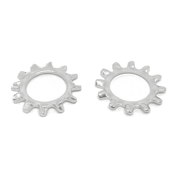 #8 410 Stainless Steel External Tooth Lock Washers