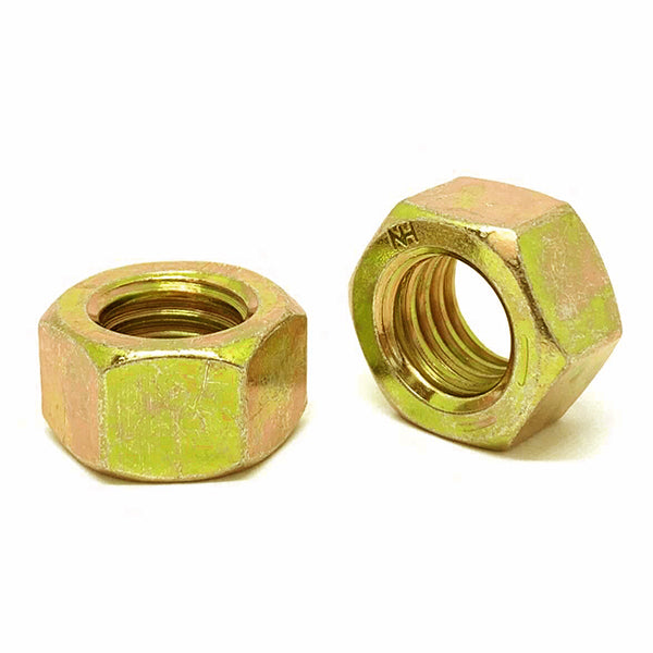 3/4"-16 Grade L-9 Finished Hex Nuts USA Zinc Yellow