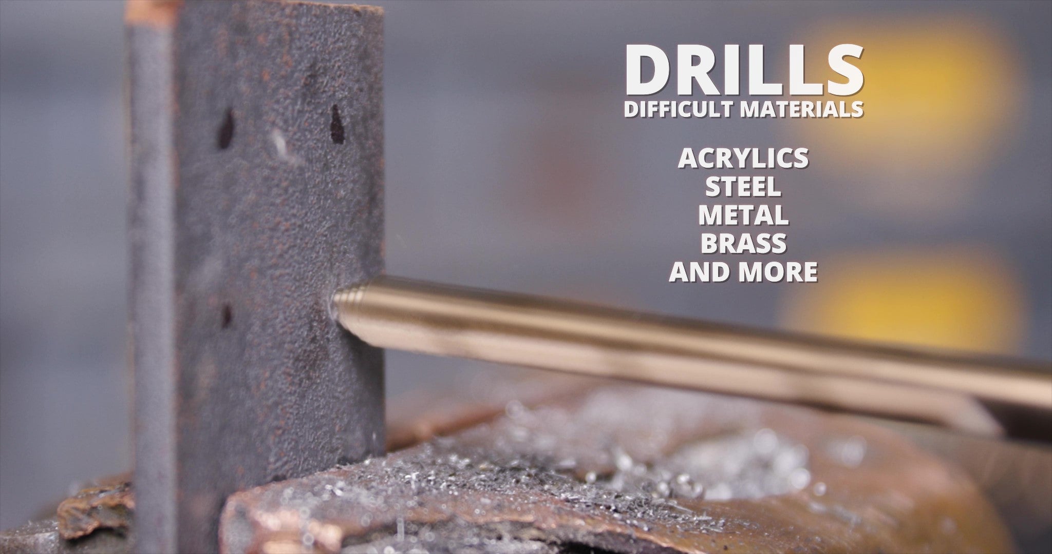 15/64" Stepped Point Cobalt Drill Bit with 3-Flat Shank