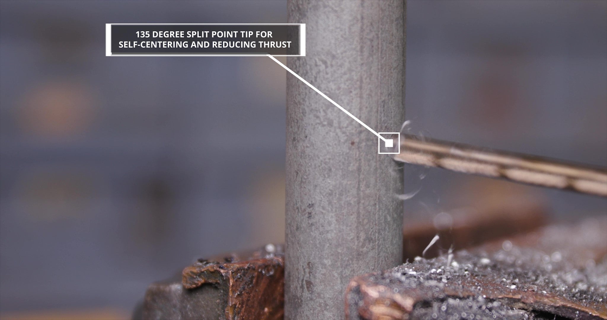 5/32" Stepped Point Cobalt Drill Bit