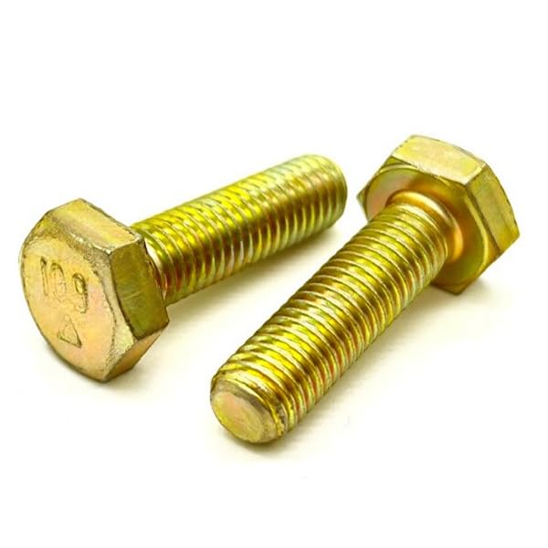 M16-2.00x20 Class 10.9 Hex Cap Screws Zinc Yellow