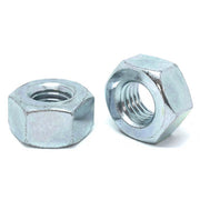 1/4"-20 Grade 2 Heavy Hex Nuts Zinc Clear