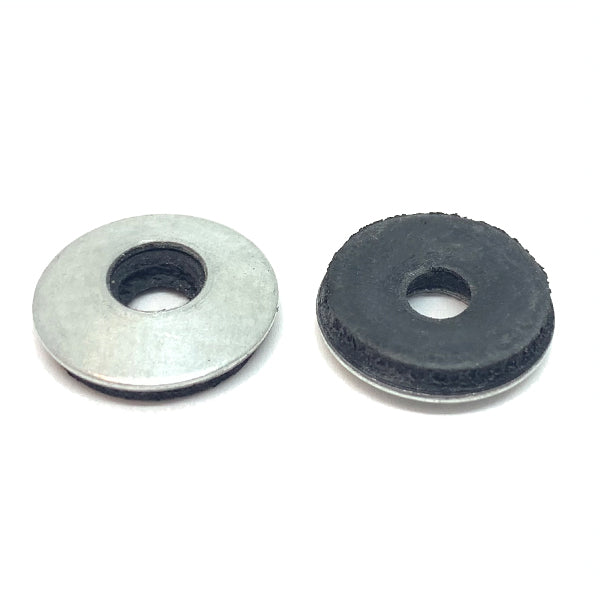 #8x1-1/2" Hex Washer Head #2 Point w/ Sealing Washer Drilling Sheet Metal Screws Zinc