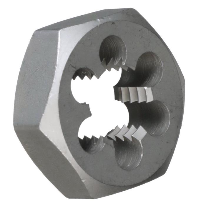 9/16"-12 Carbon Steel Hex Rethreading Die