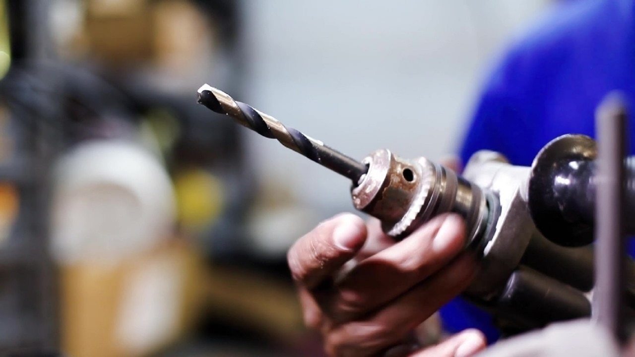 #17 HSS Black & Gold KFD Split Point Jobber Length Drill Bit Killer Force Drill Bit