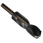 1-17/64" HSS Black & Gold Drill Bit with Reduced 1/2" 3-Flat Shank, Contractor Series