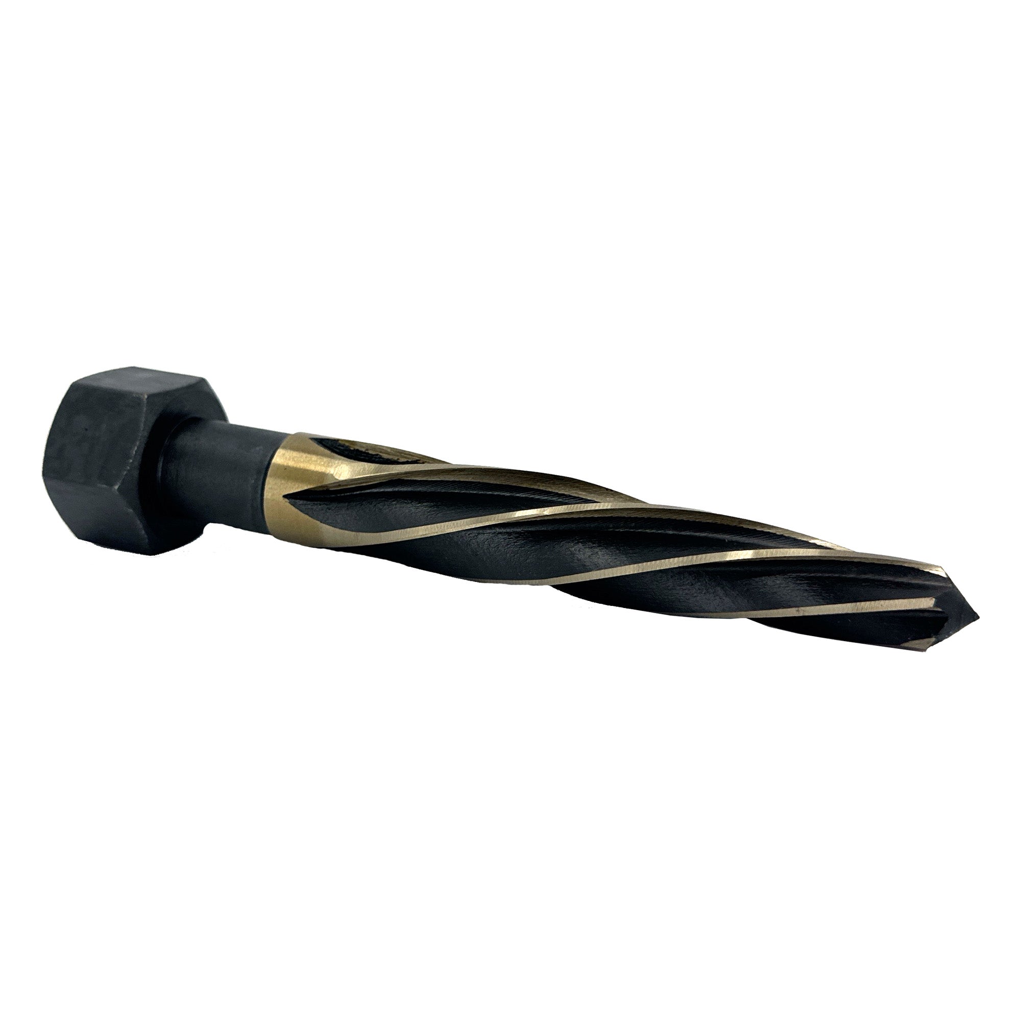 11/16" Extra Long Magnetic Black & Gold Hex Shank Bridge Reamer