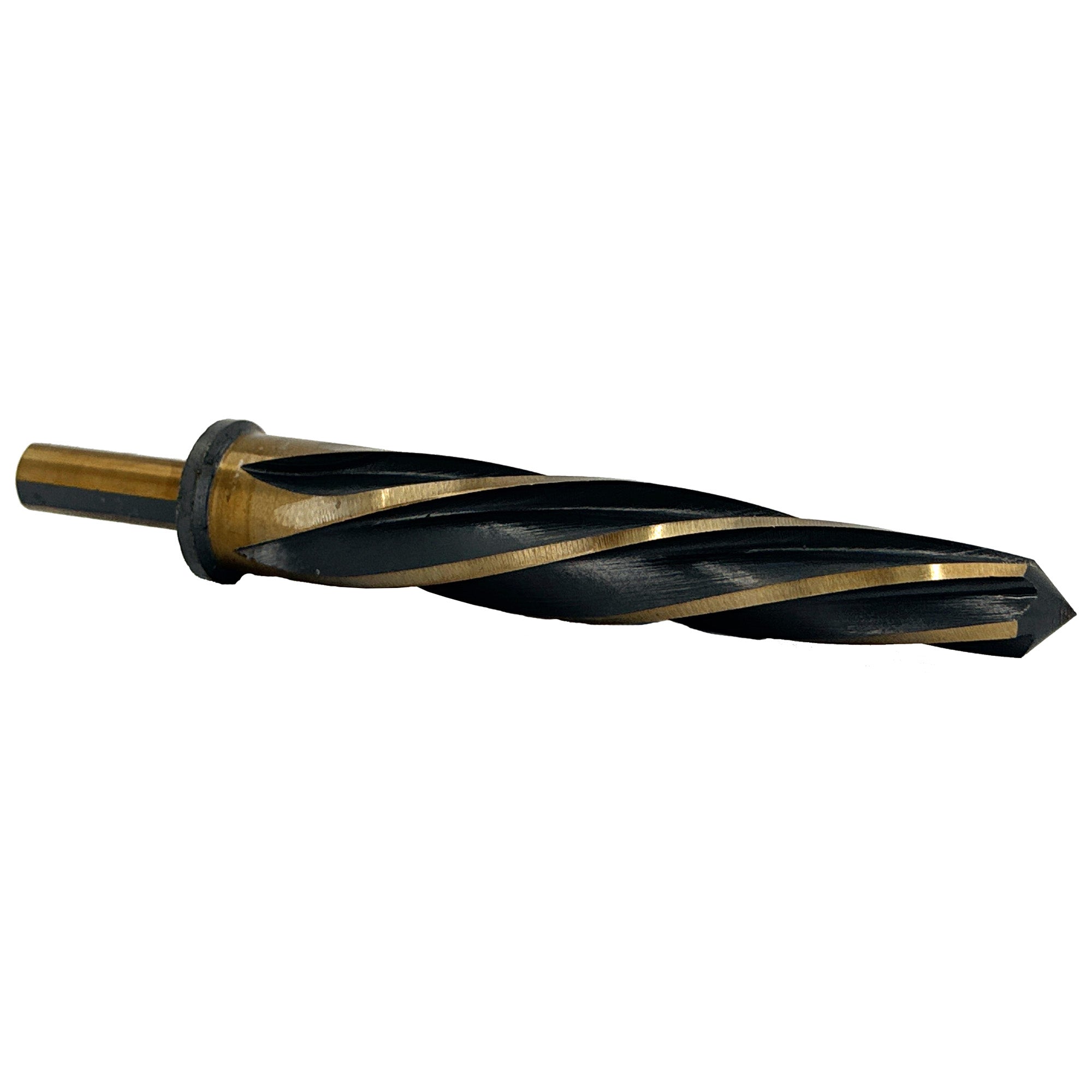 1-1/16" HSS Black & Gold 1/2" Straight Shank Bridge Reamer