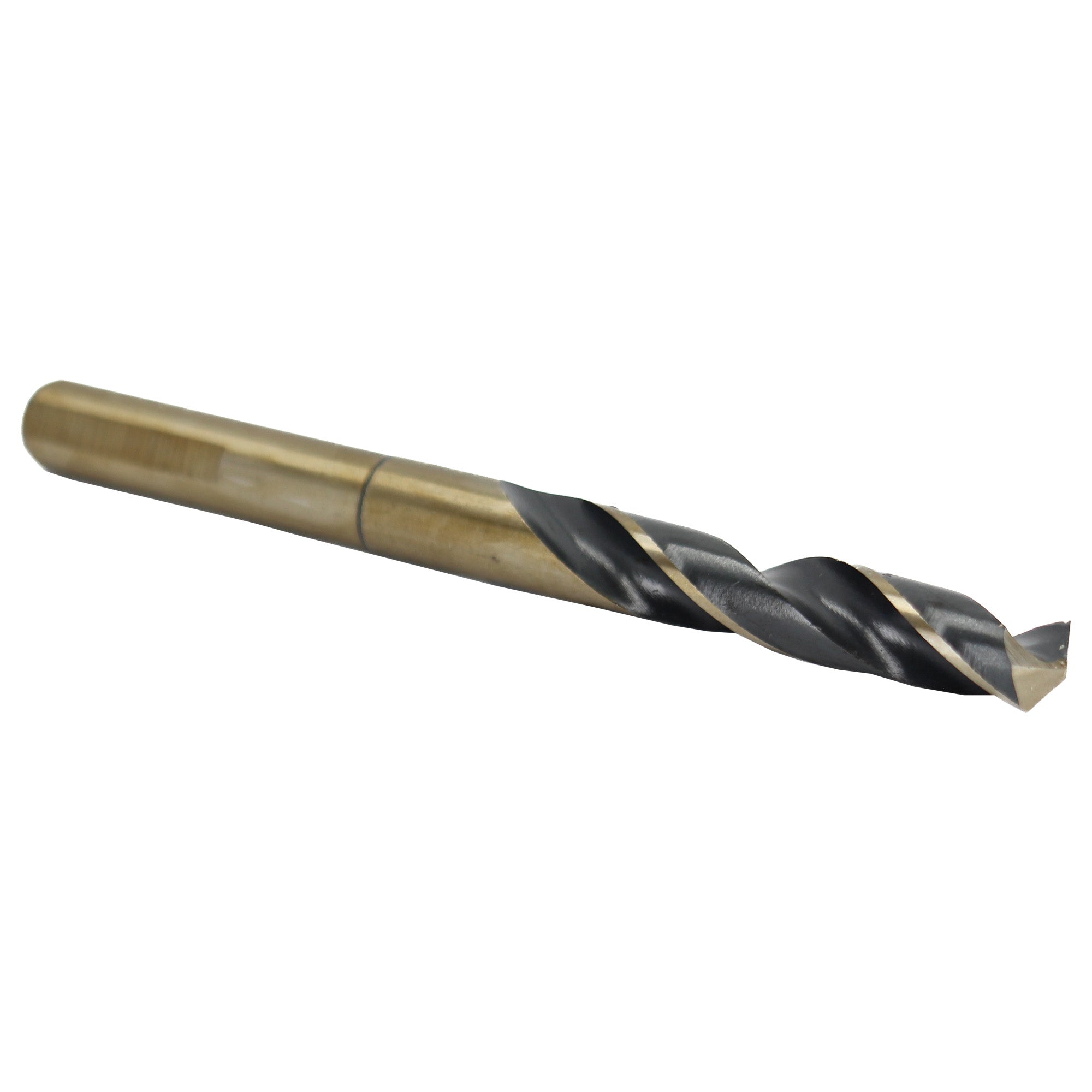 21/32" HSS Black & Gold Drill Bit with Reduced 3/8" 3-Flat Shank, KFD
