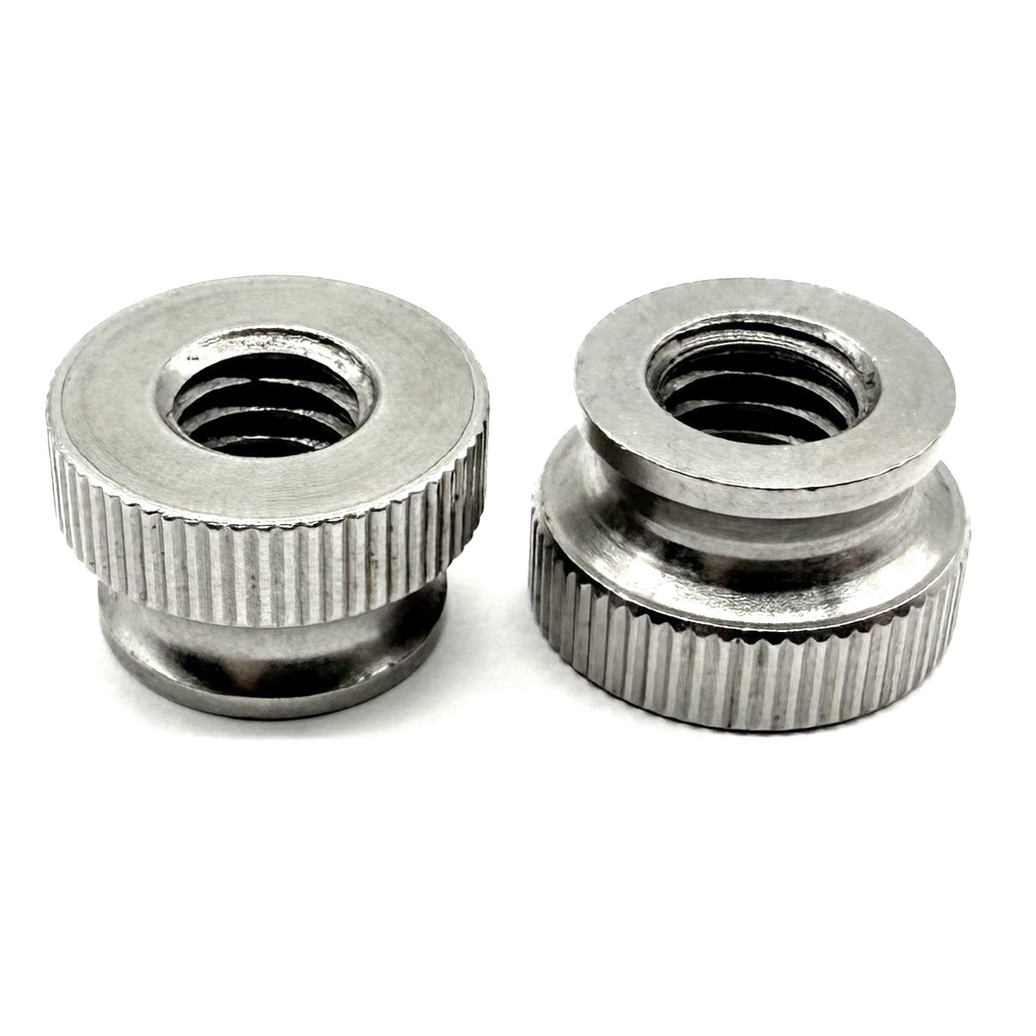 #4-40 18-8 Stainless Steel Knurled Thumb Nut