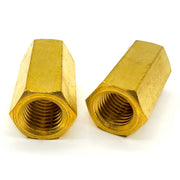 5/8"-11 X 1-3/4" Brass Coupling Nut