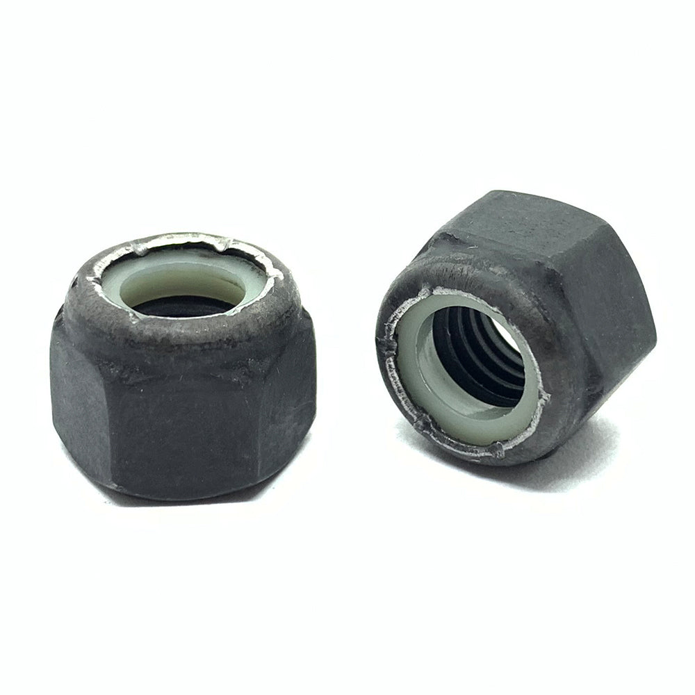 7/8"-9 Grade 8 Hex Nylon Insert Lock Nuts Phos & Oil