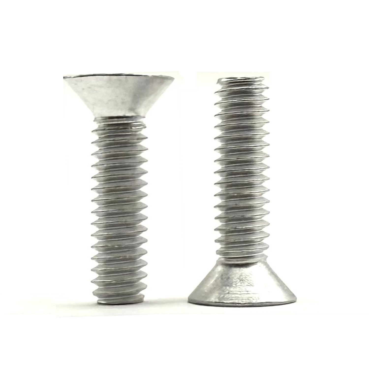 5/16"-18x1" Aluminum Phillips Flat Head Machine Screw