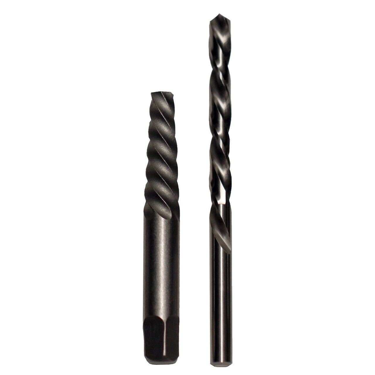 #6 Carbon Steel Spiral Flute Screw Extractor and Drill Bit Kit