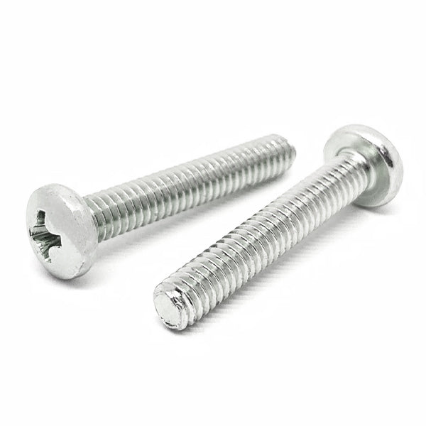 M6-1.0x8 Stainless Steel A2 Phillips Pan Head Machine Screws