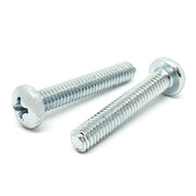 #10-24x2" Phillips Pan Head Machine Screws Steel Zinc
