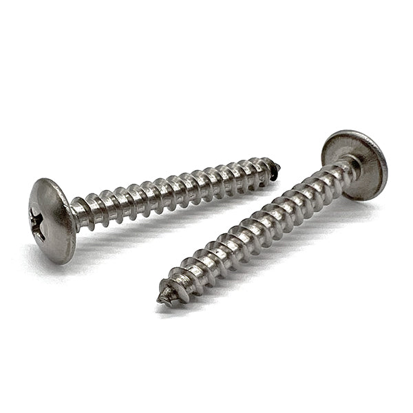 #6-18x1/2" 18-8 Stainless Steel Phillips Truss Head Type A Self Tapping Screws