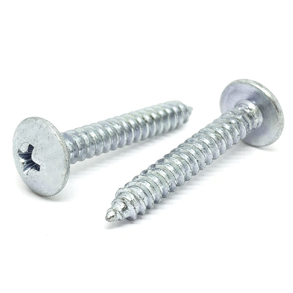#8x3/4" Phillips Truss Head Type AB Self Tapping Sheet Metal Screws Zinc