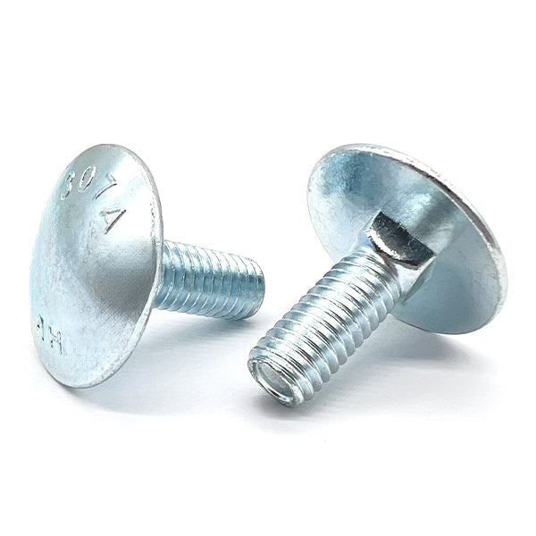 5/16"-18x2-3/4" Grade A307 Step Bolts Zinc