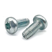 M5-0.80x10 Star Drive Pan Head Thread Forming Screws Zinc