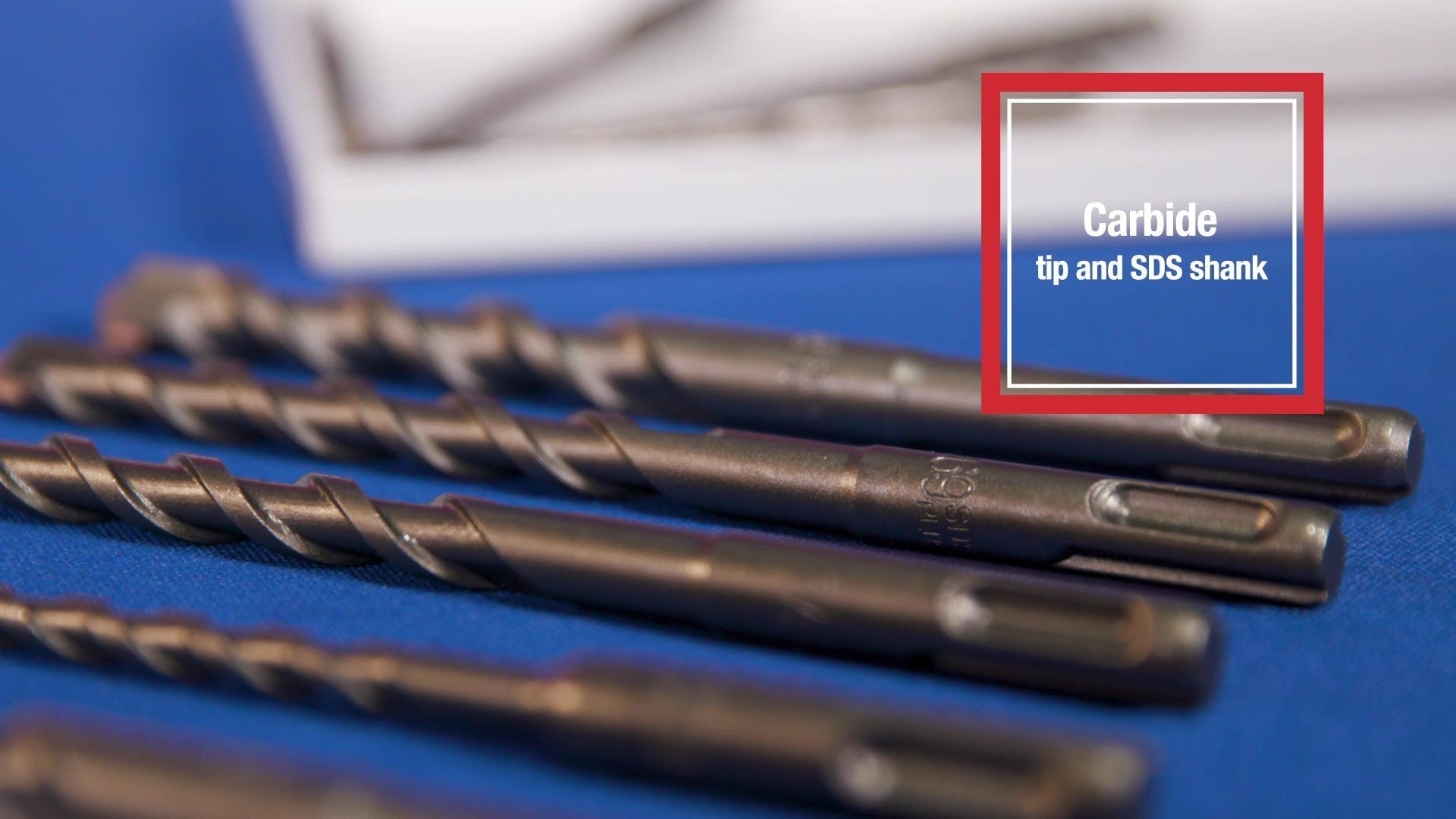 3/16" x 10" SDS-Plus Hammer Bit Drill Bit